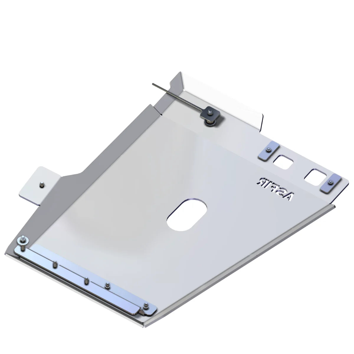 Asfir 4x4 Isuzu D-Max 4WD Transfer Case Skid Plate Aluminum 1/4" Fitment