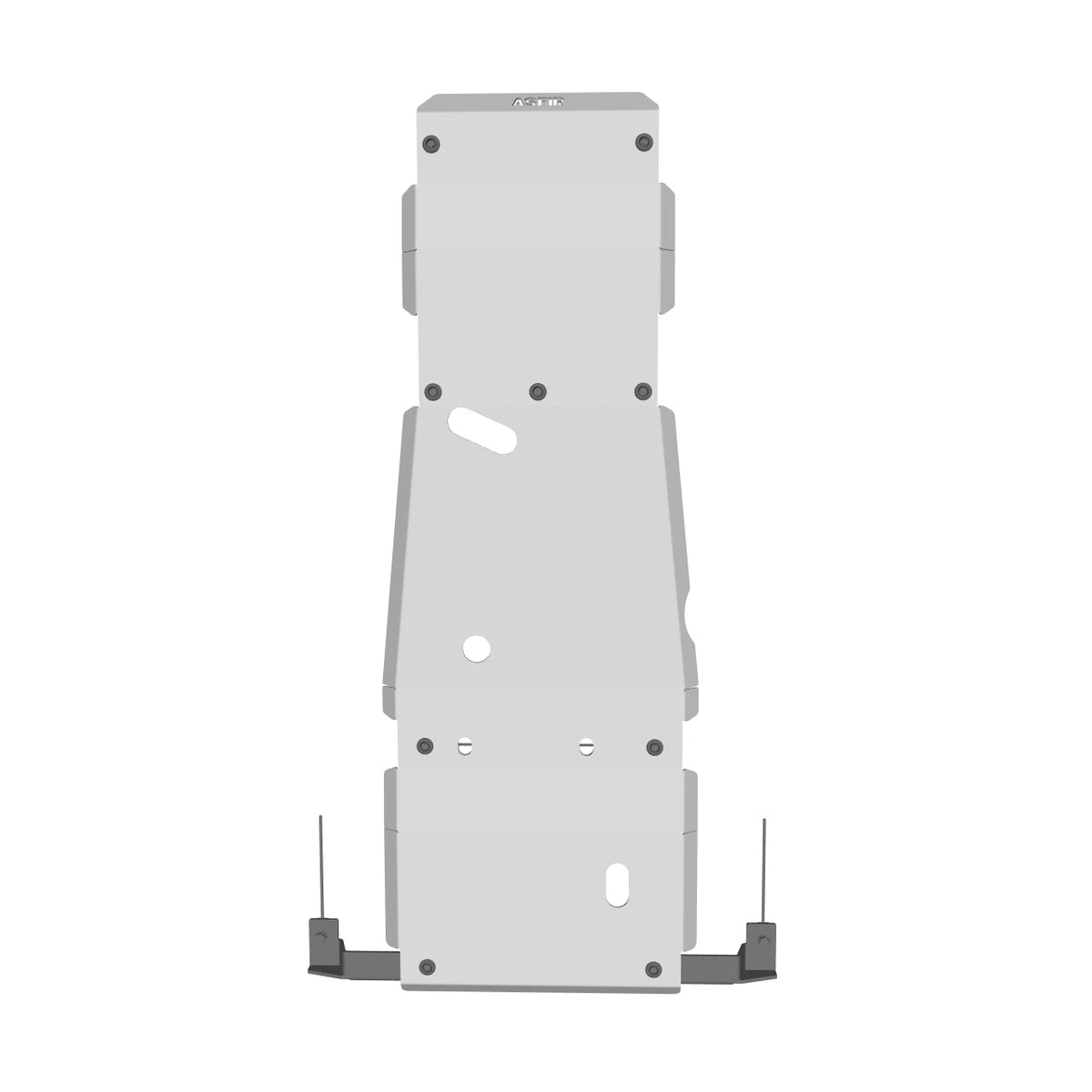 Asfir 4x4 Skid Plate for RAM 1500 Quad Cab Engine, Transmission, and Transfer Case, 1/4" Aluminum