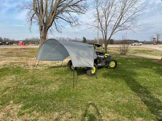 2in1 Trail Cover and Tailgate Shade Side by Side Model