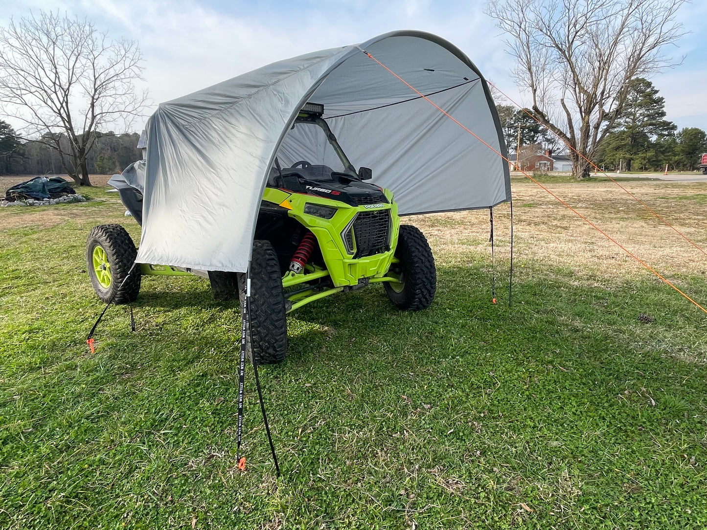 2in1 Trail Cover and Tailgate Shade Side by Side Model