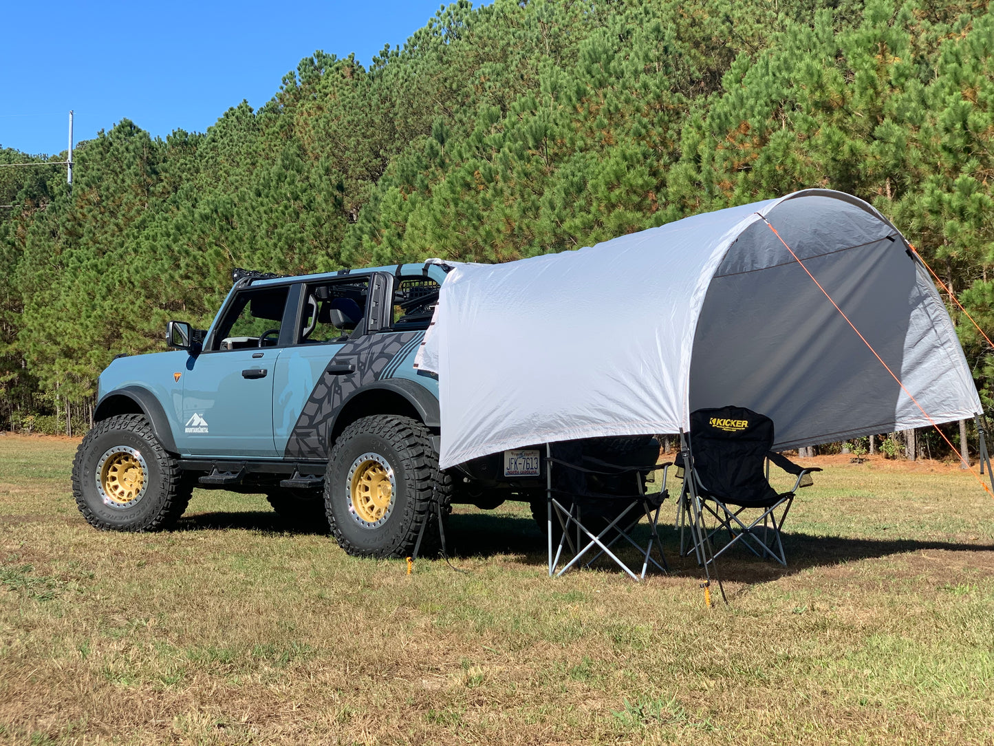2 in 1 Trail Cover & Tailgate Shade - Both 2 Door & 4 Door Bronco's