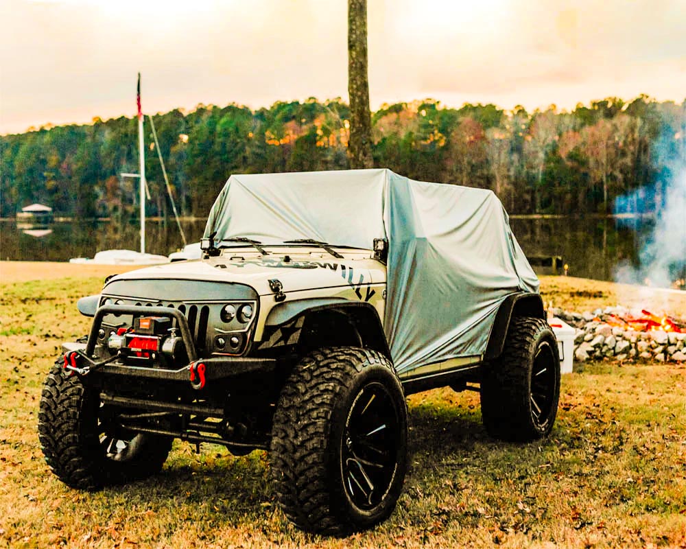 The 2in1 Trail Gear Rain Cover and Shade All In One Fits - Both 2Door & 4 Door Wrangler’s.