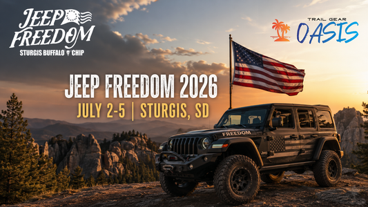 Jeep Freedom 2026 Buffalo Chip Sturgis South Dakota July 2-5 Jeep event Trail Gear Oasis