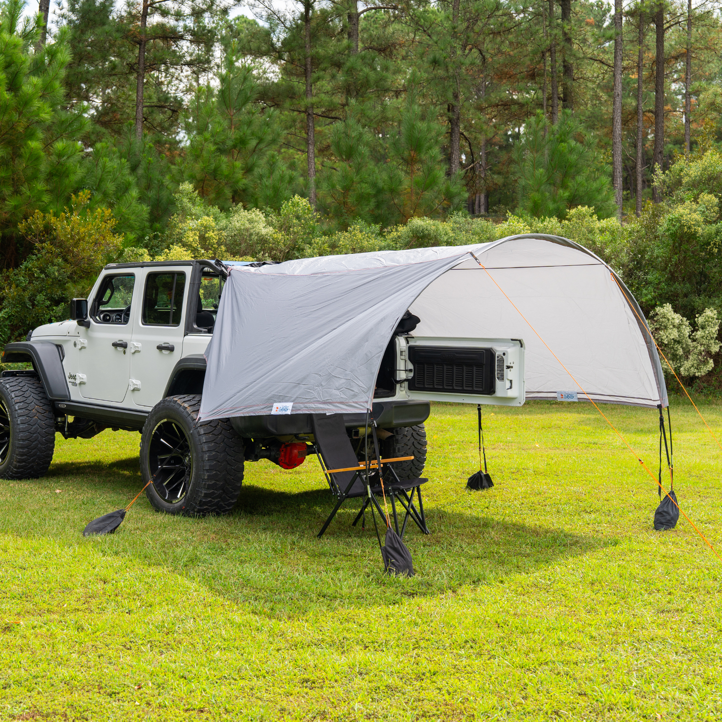 2-in-1 Jeep Wrangler JLU 4-Door Trail Cover + Sun Shade