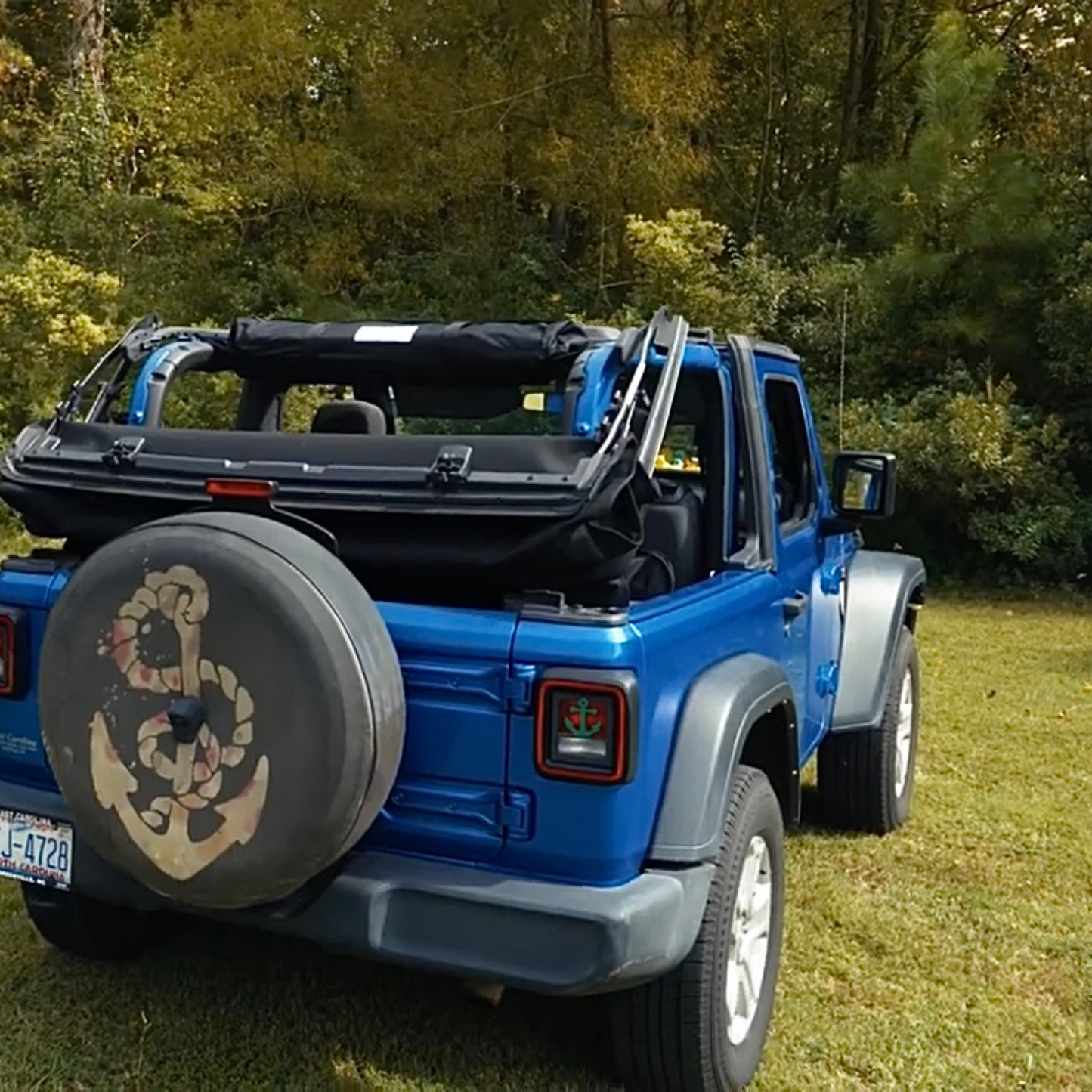 2-in-1 Jeep Wrangler JK & JL 2-Door Trail Cover + Sun Shade