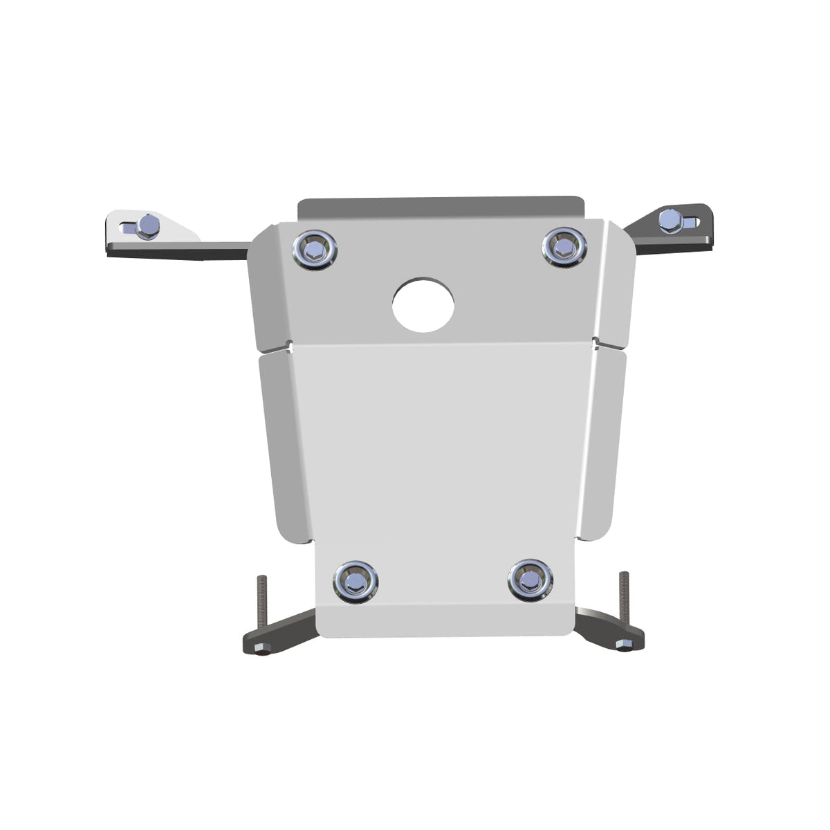 SsangYong Rexton Rear Differential Protector Skid Plate