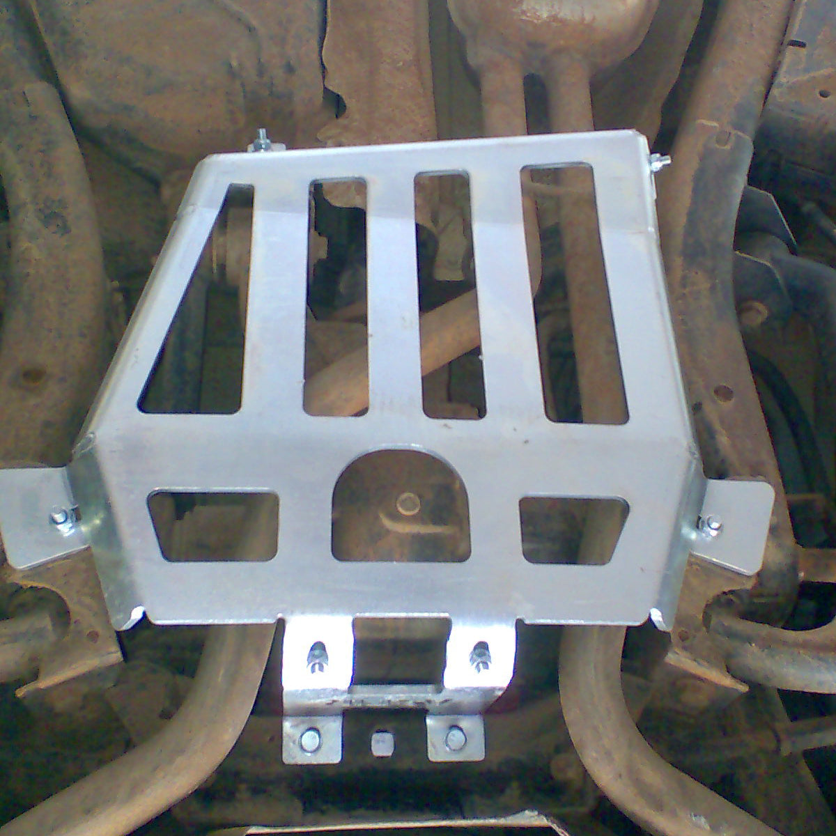 Land-Rover Discovery 3-4 Rear Differential Steel Skid Plate