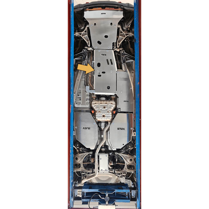 Jeep Grand Cherokee WK2 Transmission & Transfer Case Skid Plate | without Urea Tank