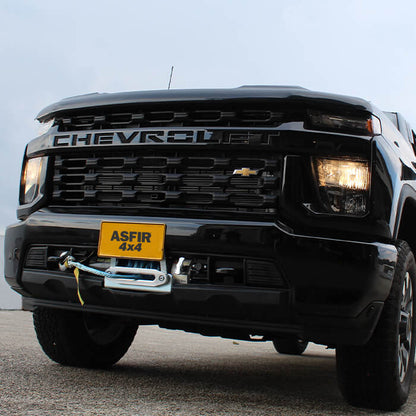 Chevrolet Silverado 2500 HD/3500 HD Hidden Winch Mount