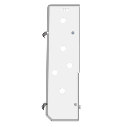 ASFIR 4x4 USA Chevrolet Colorado and GMC Canyon Fuel Tank Skid Plate, 1/4" Aluminum, 2016-2025 Crew Cab Short Bed