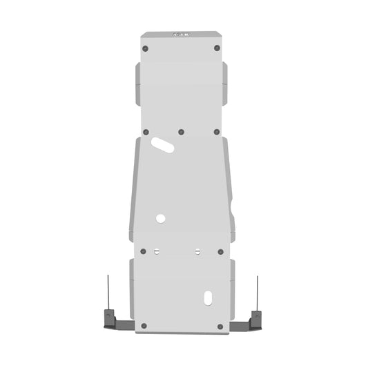 Asfir 4x4 Skid Plate for RAM 1500 Quad Cab Engine, Transmission, and Transfer Case, 1/4" Aluminum