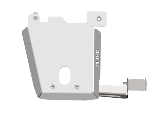 Asfir 4x4 Transfer Case Skid Plate for Toyota Land Cruiser 250, 6th Gen 4Runner, and Tacoma Hybrid (1/4" Aluminum)