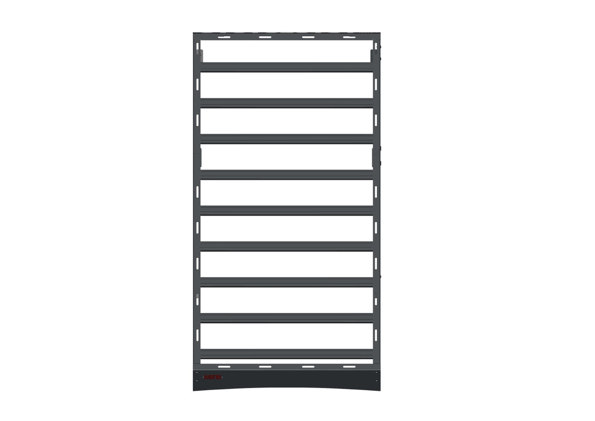 ASFIR 4x4 USA Toyota Land Cruiser 250 Full Roof Rack, Aluminum, 154 lb Load
