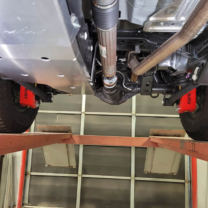 Ford Bronco Rear Shock Protectors (L & R) | Steel