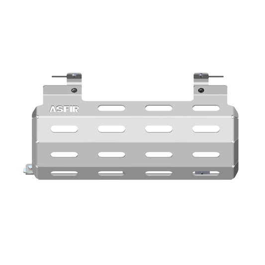 Asfir 4x4 Ford Bronco Exhaust Skid Plate, 1/4" Aluminum, Bolt-On Underbody Protection