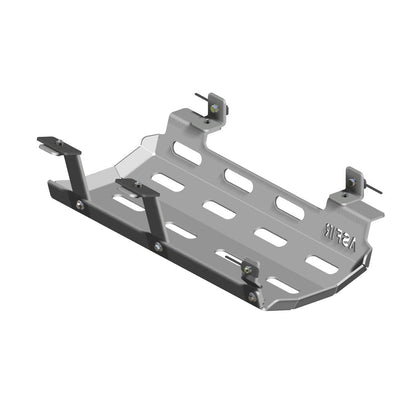 Asfir 4x4 Ford Bronco Exhaust Skid Plate, 1/4" Aluminum, Bolt-On Underbody Protection