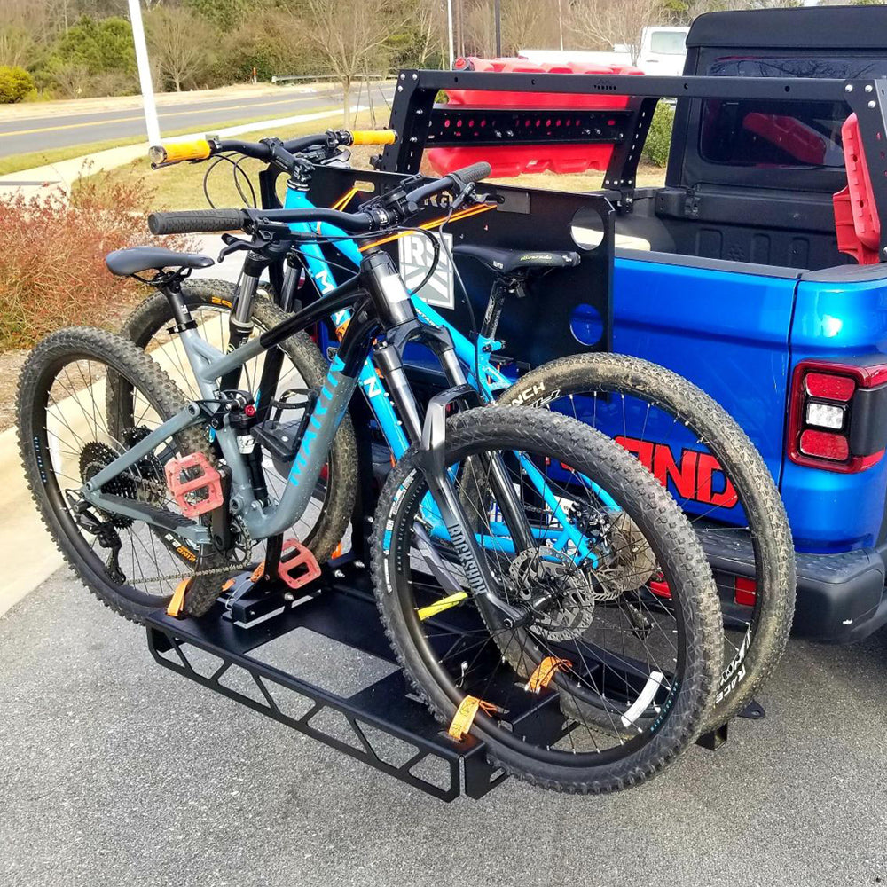 2" Hitch Swing-Away Cargo Carrier & Bike Rack | rucRak GUNNY